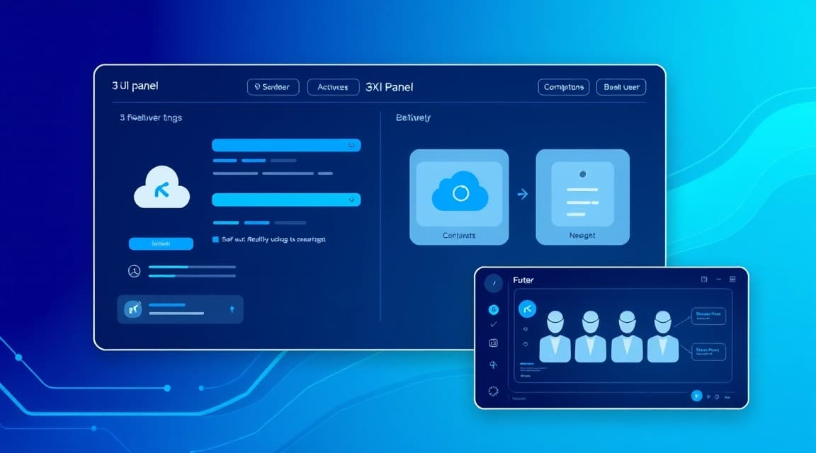 3x-ui panel: installation, fine-tuning Reality, and multi-user