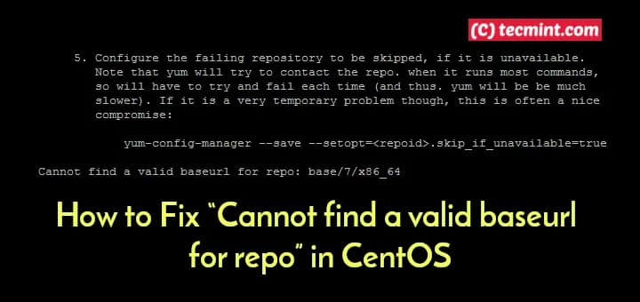 Ubuntu 22.04: Fixing "WARNING: Cannot find a valid baseurl for