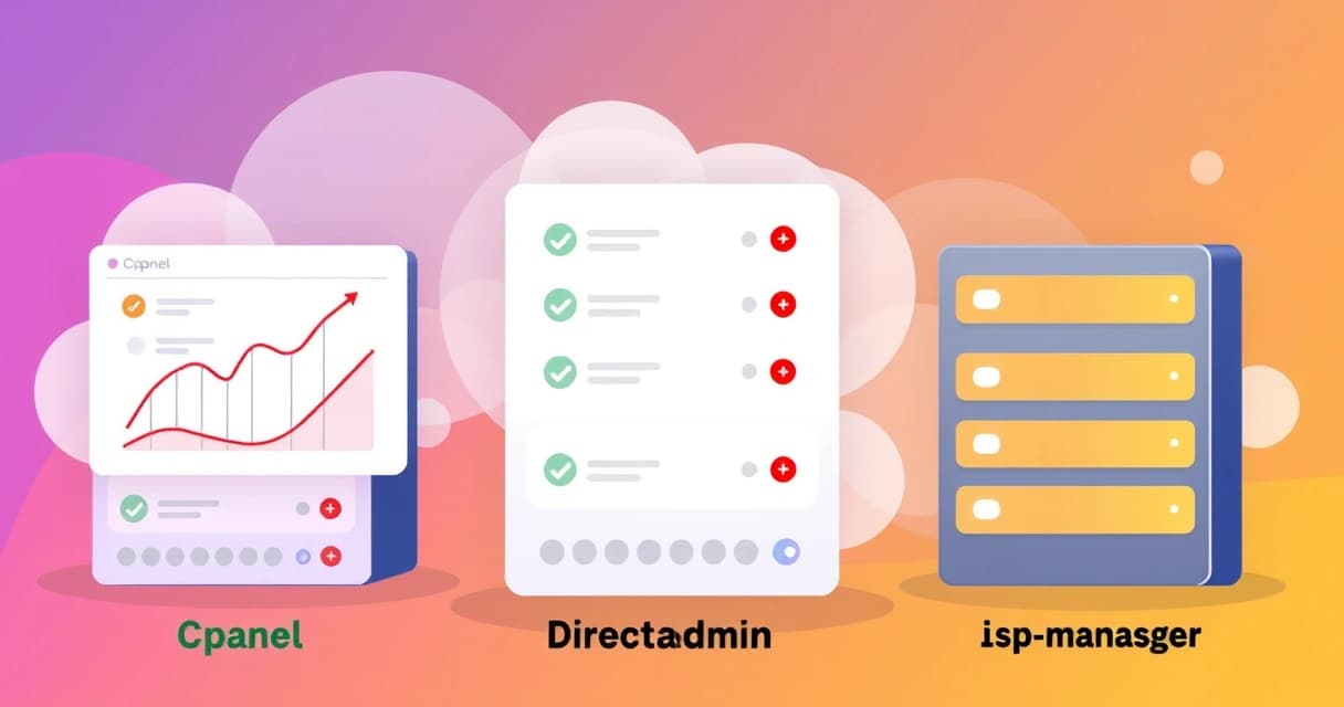 cPanel vs DirectAdmin vs ISPmanager: Shared Hosting Control Panels